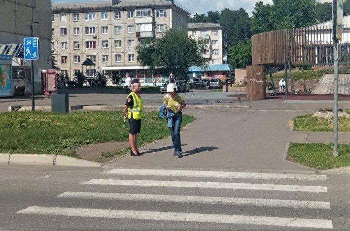 Гражданский мониторинг: в Железногорске председатель общественного совета принял участие в рейде ОГИБДД